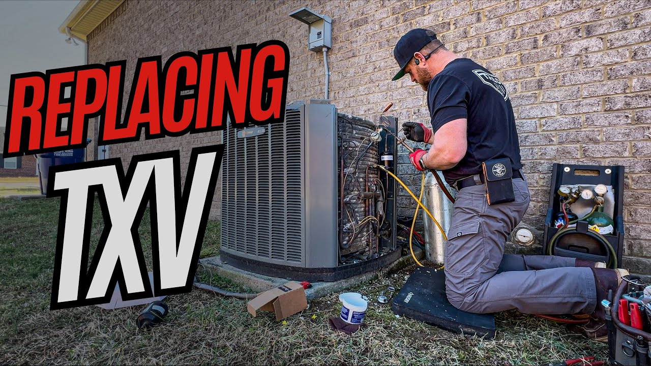 How to Replace TXV in Heat Pump HVAC Split Unit