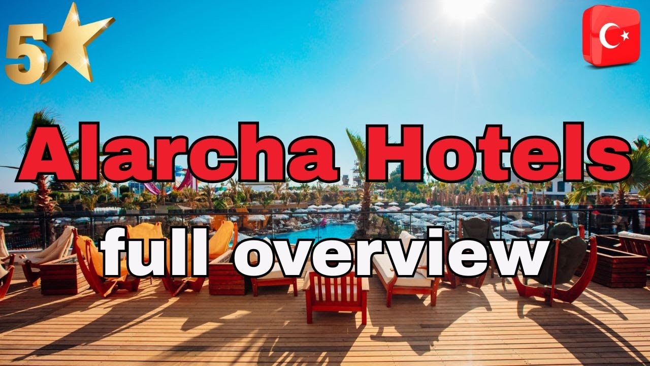 Stunning Views! Alarcha Hotels Türkiye 2025 4K hotel tour Alarcha