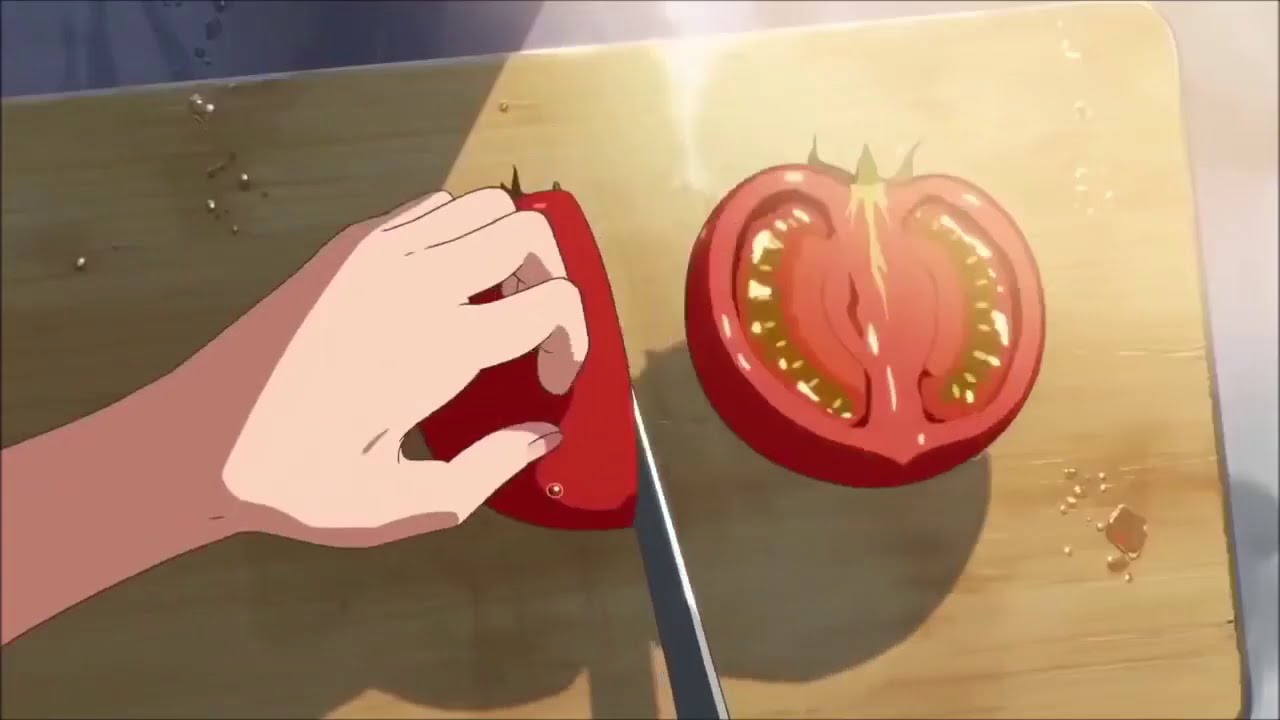 Calming Music w/ Anime Food Visuals