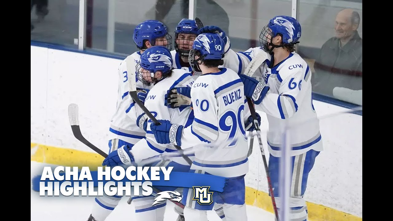 CUW ACHA Hockey vs Marquette (Jan. 16, 2026)