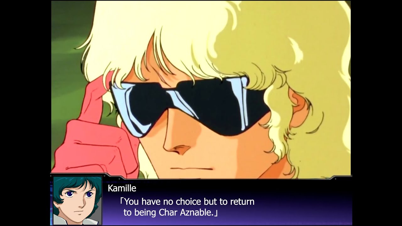 When Quattro Returns to Being Char Aznable in Mobile Suit Zeta Gundam