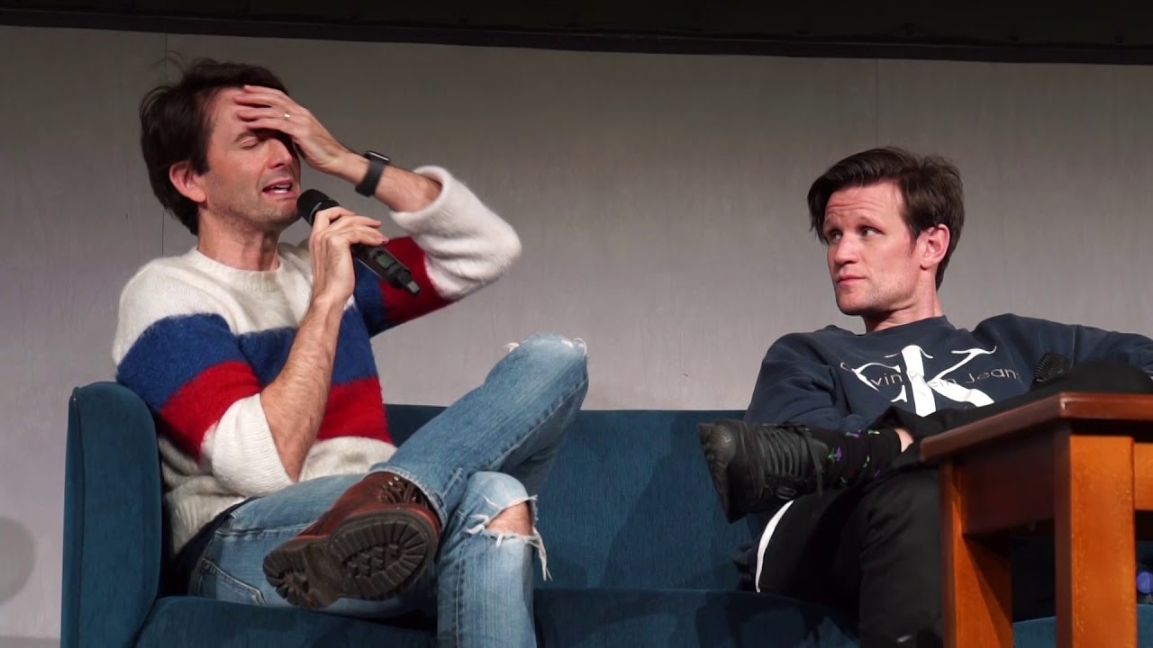 David Tennant and Matt Smith - thoughts on mental health (Wales Comic Con)