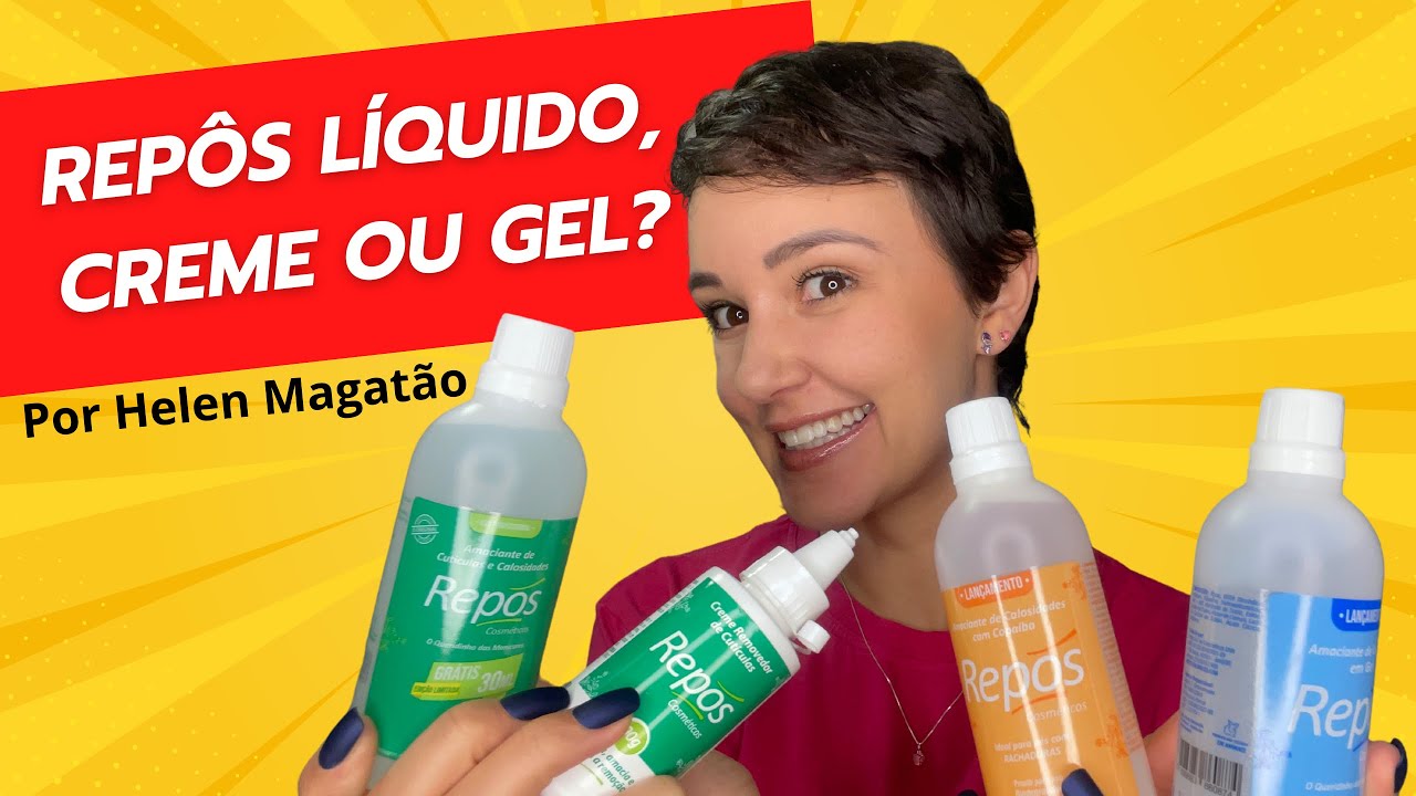 Repôs creme, líquido, gel, copaíba?? Qual a diferença!