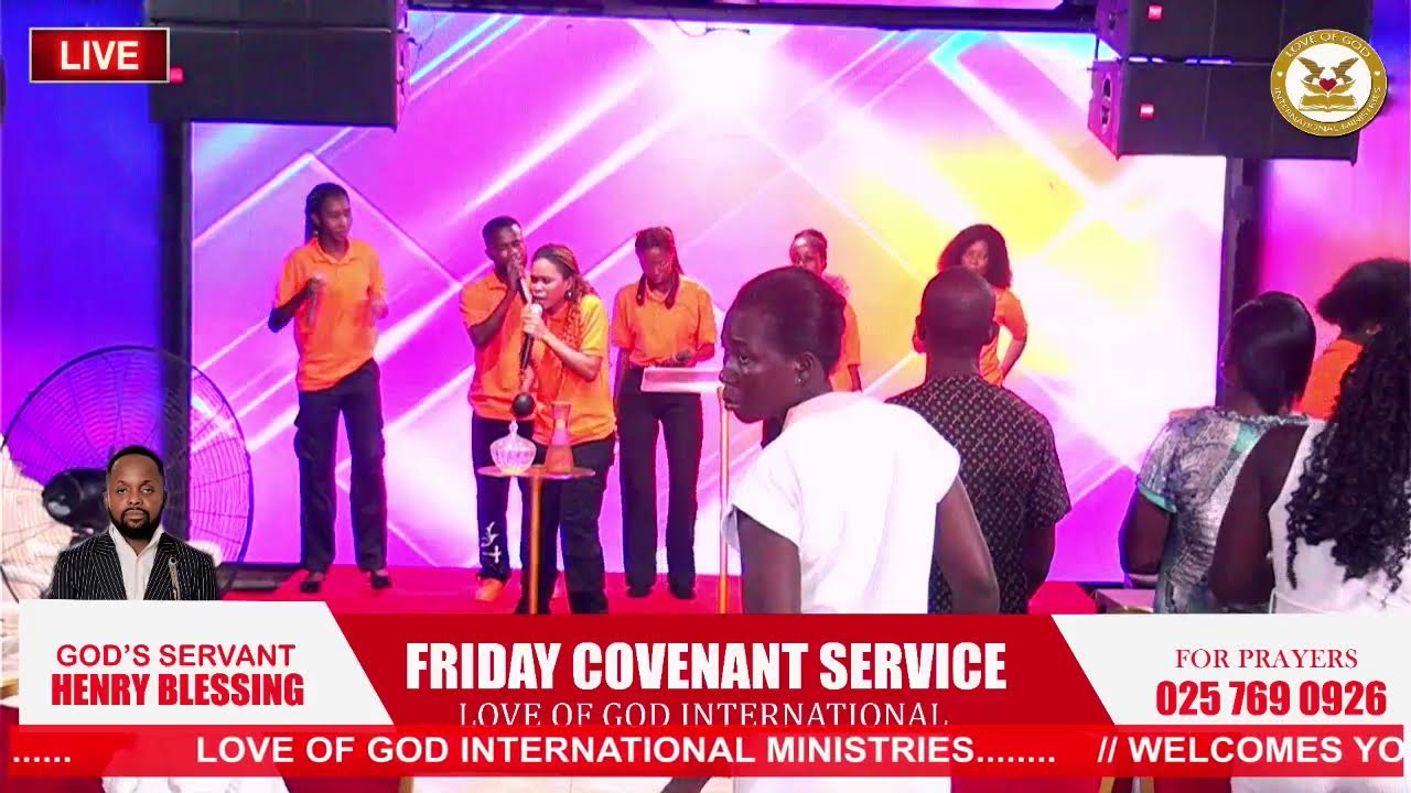 [[[ LIVE ]]]  13/02/2026 FRIDAY COVENANT  SERVICE WITH  PROPHET HENRY BLESSING.