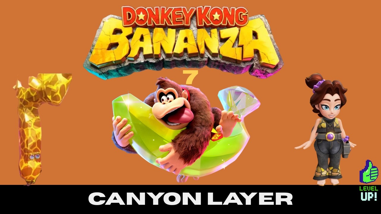 Donkey Kong Bananza for Switch 2 Full Playthrough Part 7
