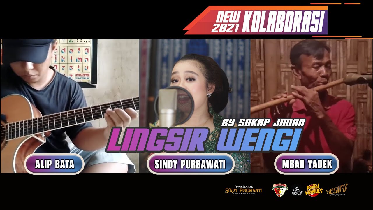 TRIO - Lingsir Wengi | Alip Bata | Mbah Yadek | Sindy Purbawati | Kolaborasi Musisi Nusantara