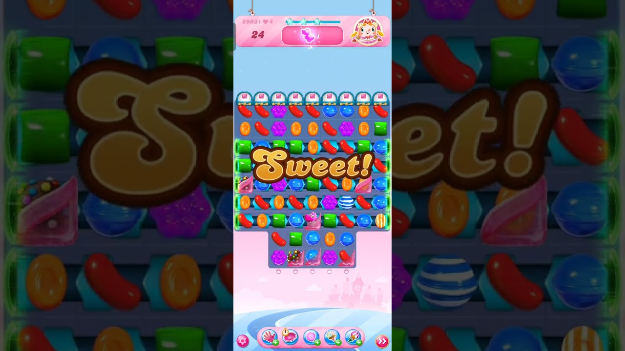 Level 5993 #candycrushsaga #candy