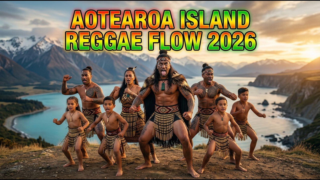 Aotearoa Island Reggae Flow 2026 | Smooth Māori Pacific Roots & Ocean Vibes