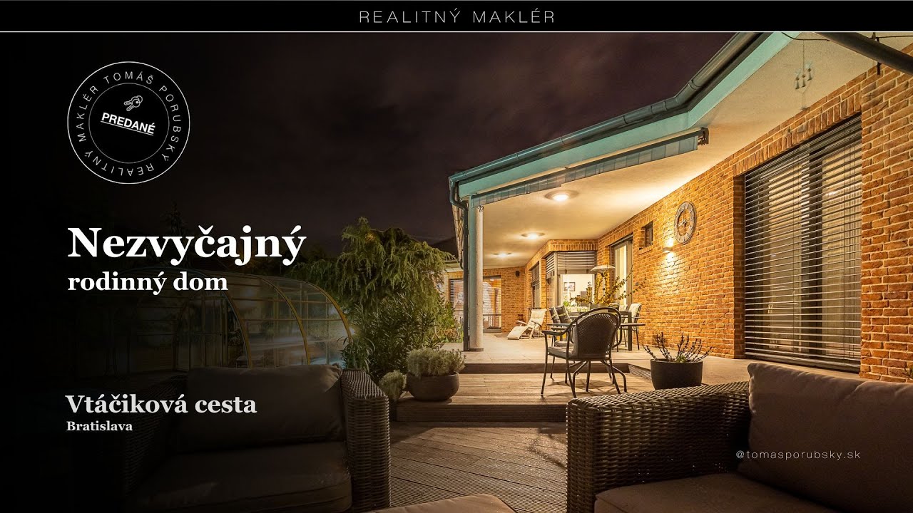 Luxusný rodinný dom | 285 m² | bazén | vírivka | sauny | výťah | Bratislava
