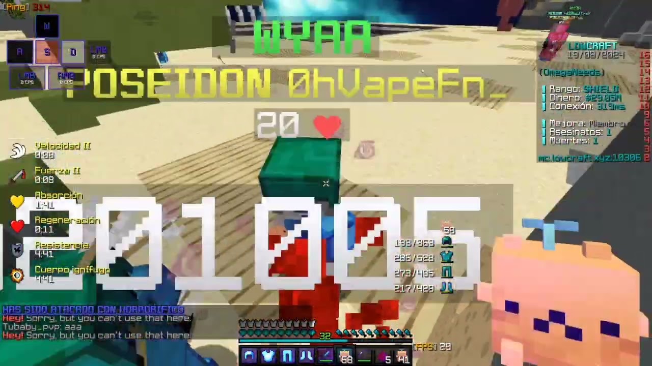 PvP en Lowcraft