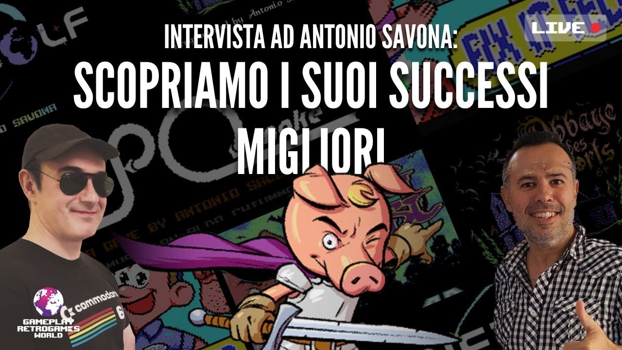 Speciale: Intervista ad Antonio Savona - I Migliori Successi per Commodore 64!