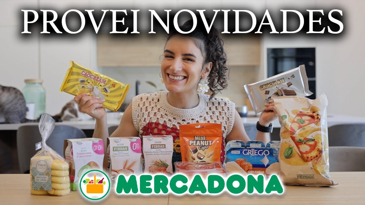 PROVEI DE NOVIDADES DO SUPERMERCADO MERCADONA - iogurtes, batatas, chocolates e mais