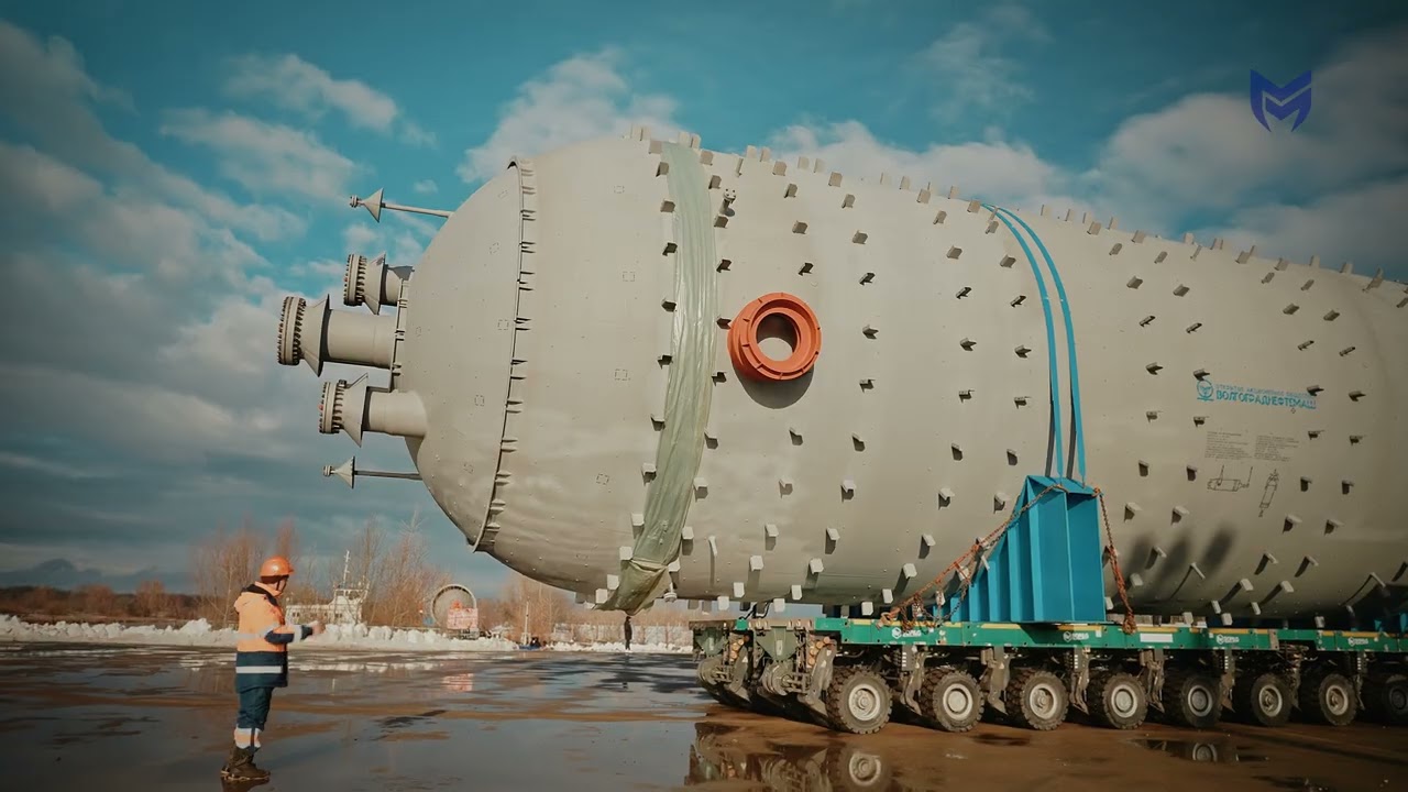 MESSOR PROJECTS | ПЕРЕВОЗКА СОСУДОВ 400 ТОНН ДЛЯ НЕФТЕХИМИИ