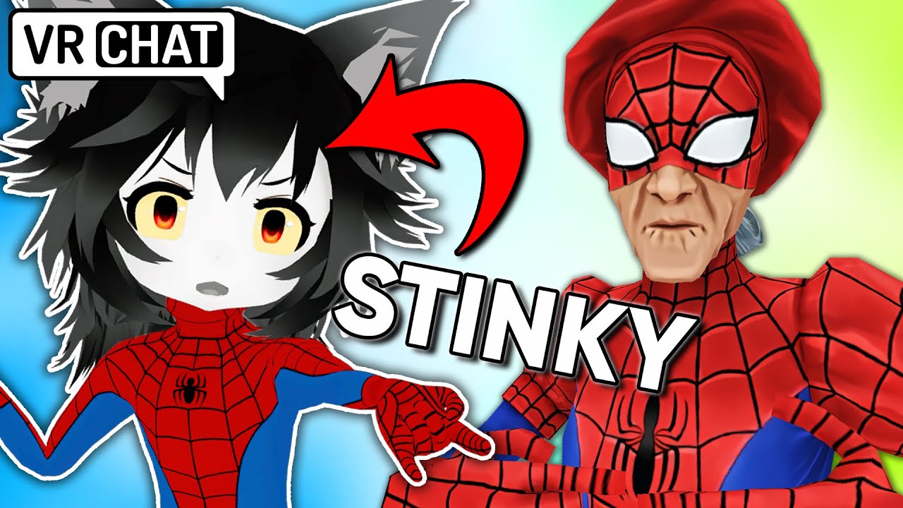SPIDERMAN but it's a STINKY VRCHAT WOLF BOI