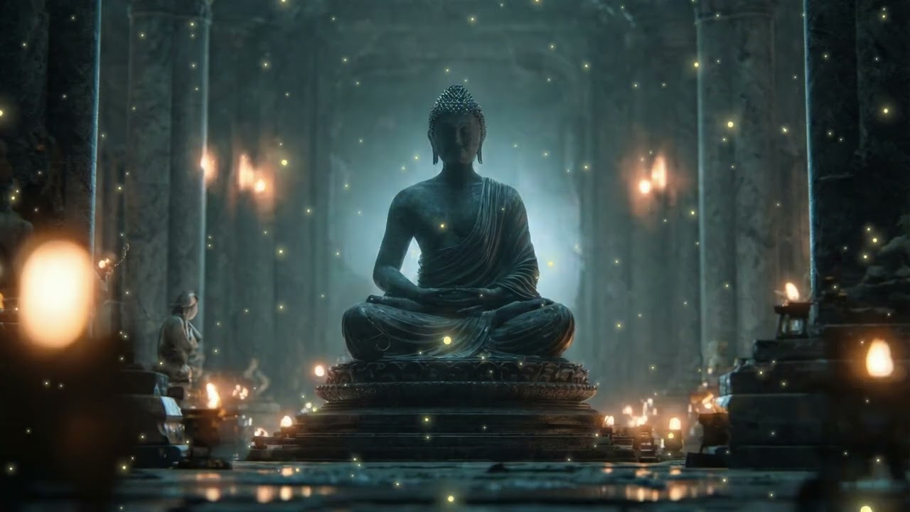 Sacred Meditation Temple - For Deep Sleep, Stress Relief & Relaxation (2 Hours)