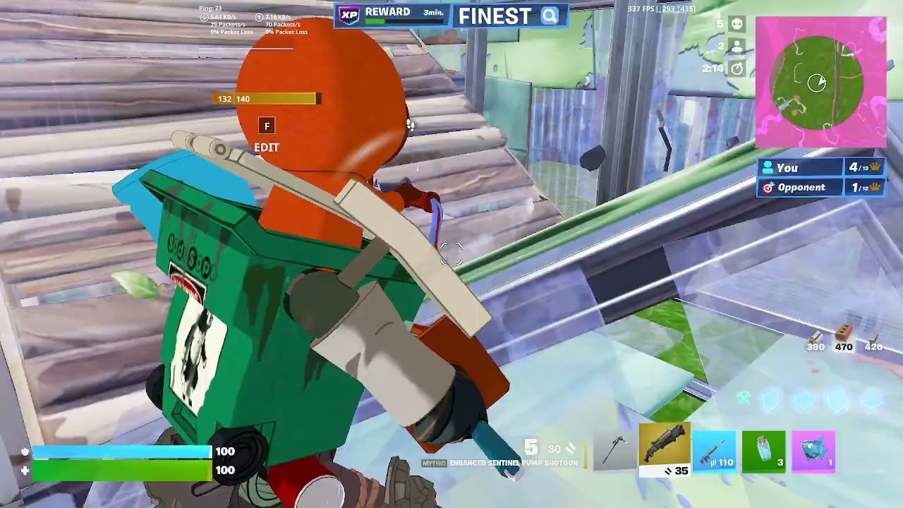 Session 2:  Fortnite (1v1 Realistic Matchmaking)