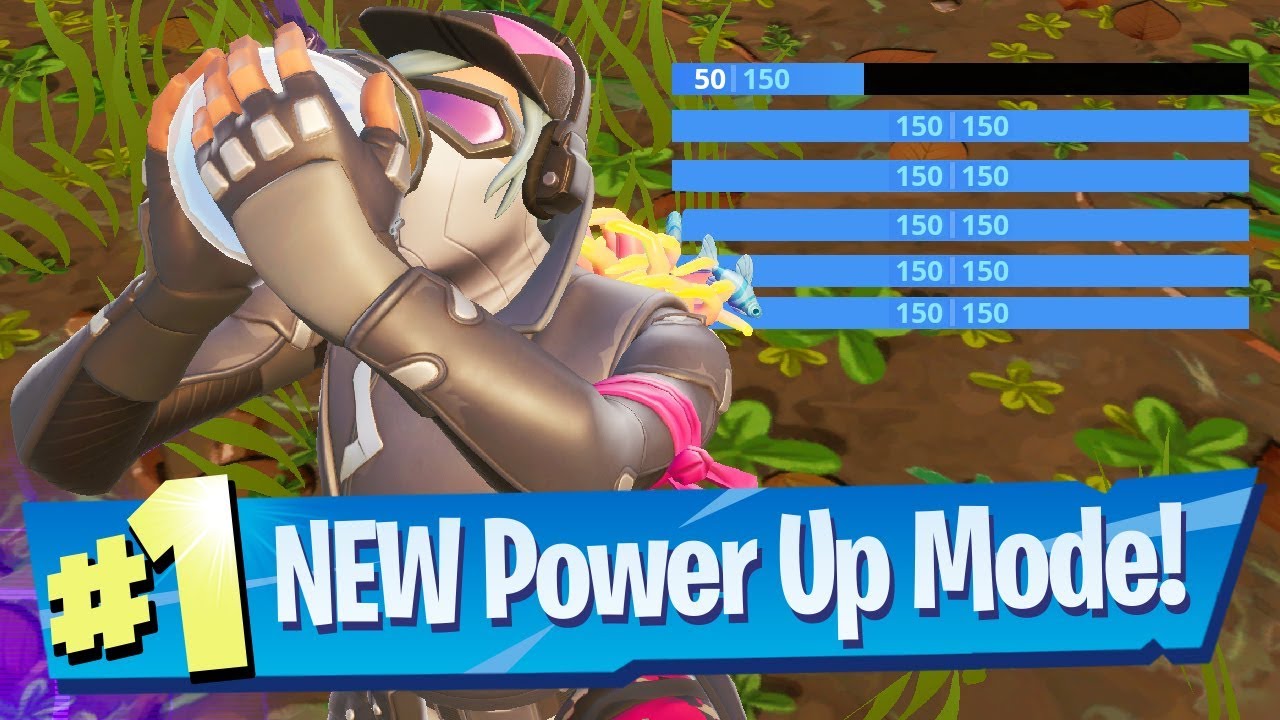 NEW Power Up Limited Time Mode Gameplay - Fortnite Battle Royale