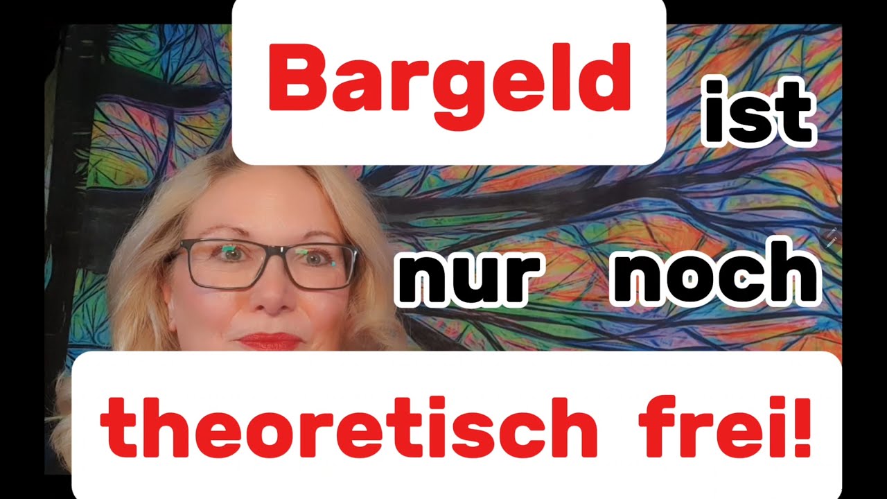 Bargeld ist nur noch theoretisch frei! Was denkst du?