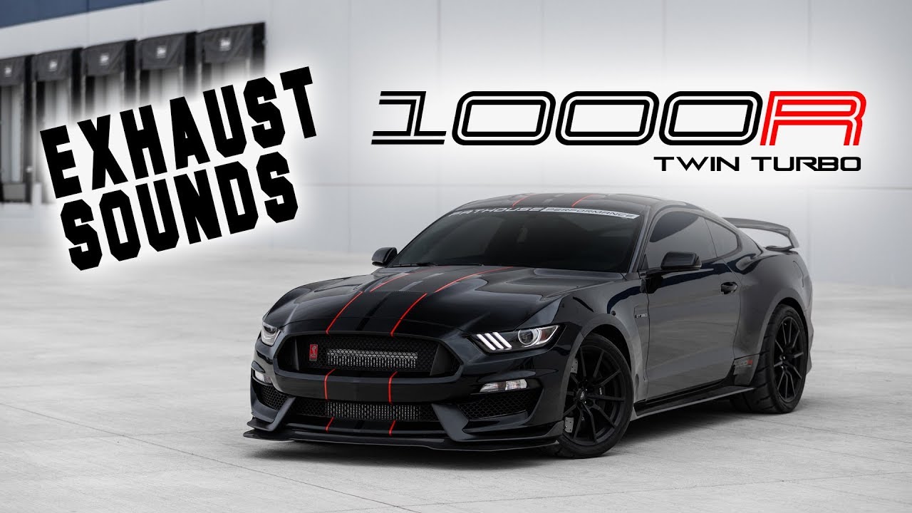 1000R Twin Turbo GT350 Exhaust Sounds