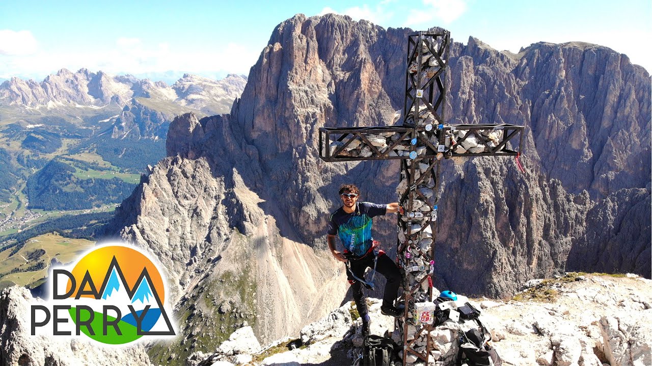 VI PORTO SUL SASSOPIATTO 2969m💥 con la via FERRATA OSKAR SCHUSTER▪︎Dolomiti🏔 by DAM PERRY