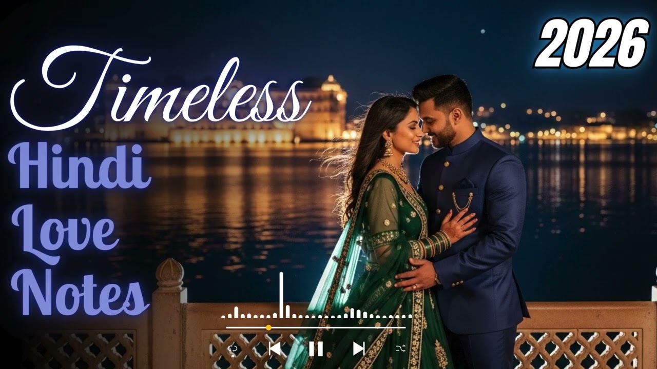 Hindi Starlight Calm Romance | Gentle Hindi Songs for Quiet Midnight Hours