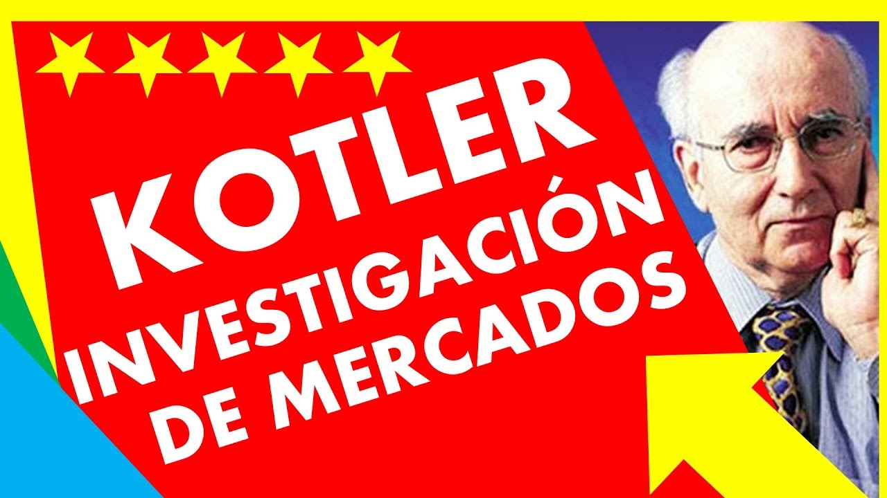 KOTLER CAPÍTULO 4 😊 (4.5) LA INVESTIGACIÓN DE MERCADOS  y el MARKETING | Resumen Libro