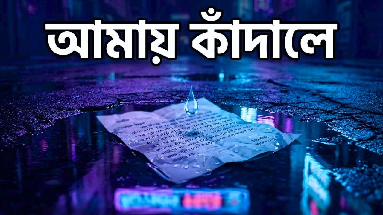 ভালোবাসি বলেই বন্ধু আমায় কাঁদালে | Bhalobashi Bolei Bondhu Amay Kandale | Bangla Sad Love Song