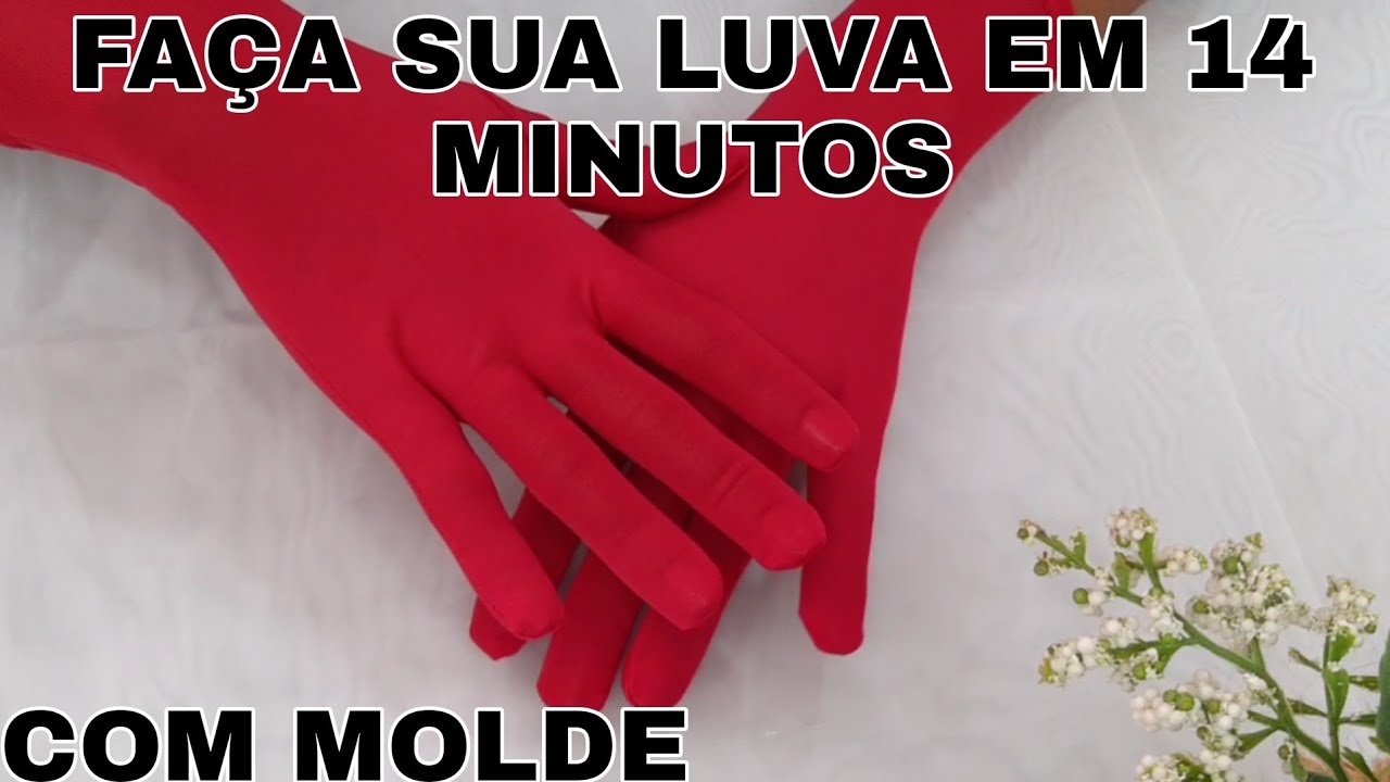 COMO FAZER LUVA DE INVERNO PASSO A PASSO
