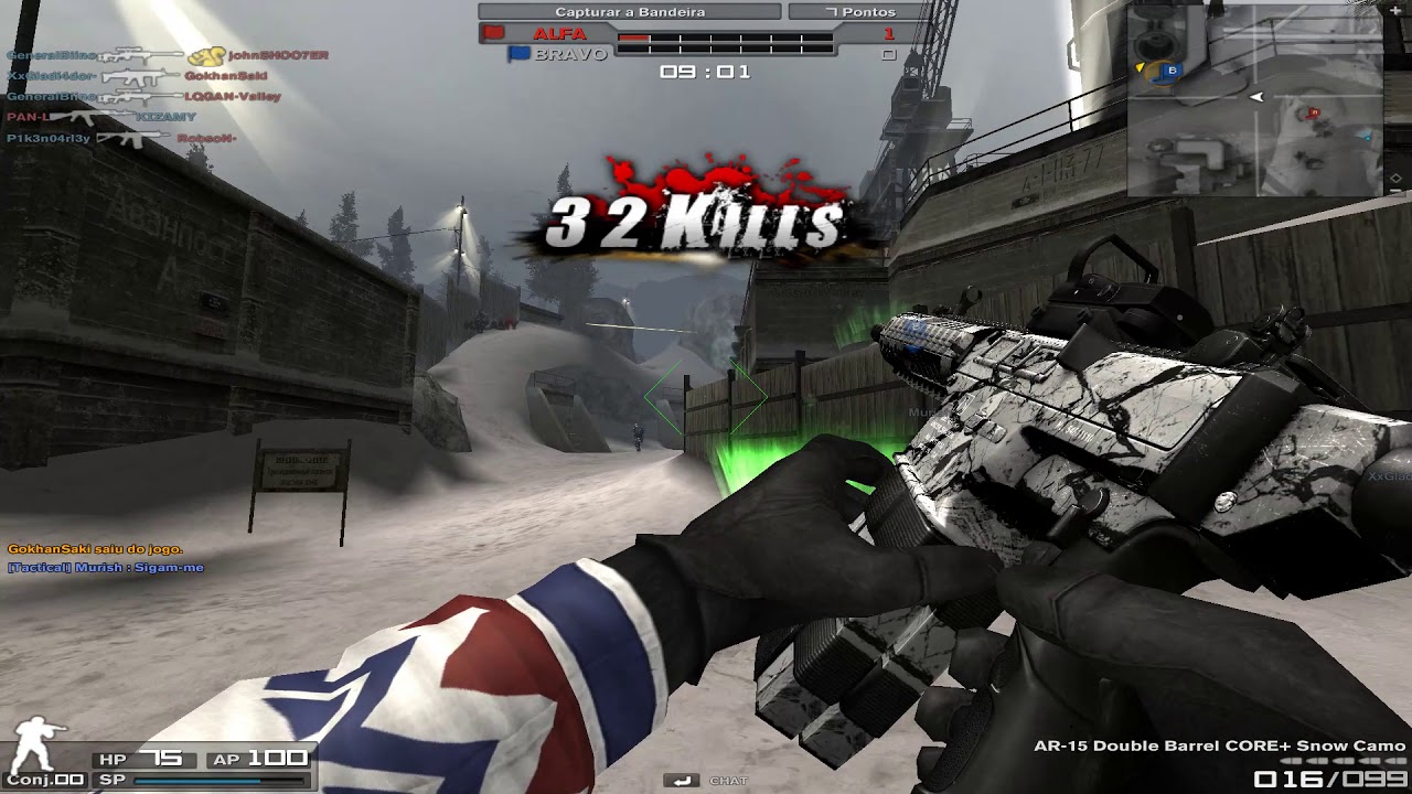 Combat Arms  - Capturar Bandeira  - Snow Valley #01