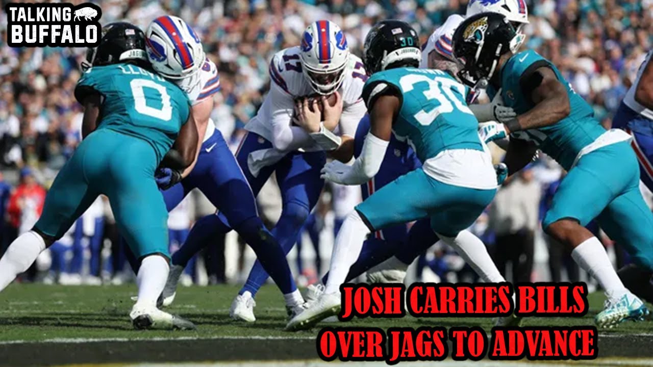 Josh Carries Bills Over Jags To Advance