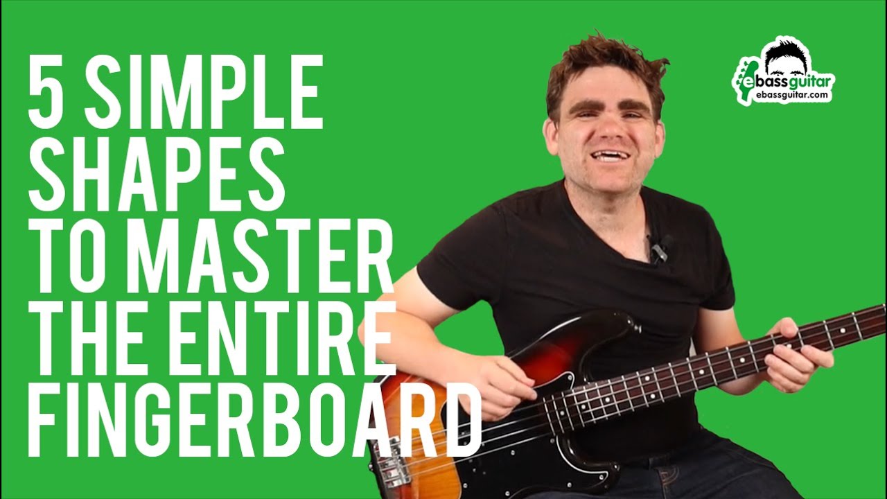 5 Simple Shapes To Master The Entire Fingerboard