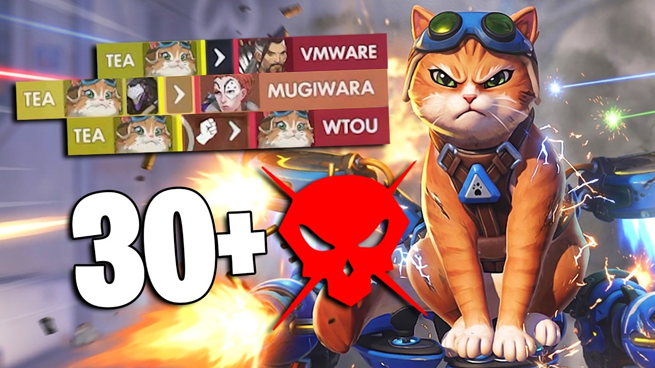 I play *JETPACK CAT* for the first time in overwatch...