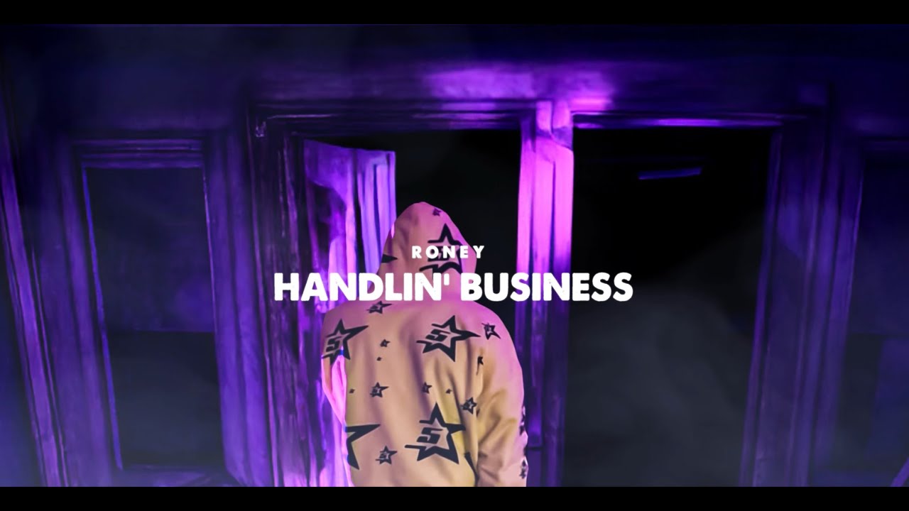 Roney - Handlin' Business (Lyric Visualizer)