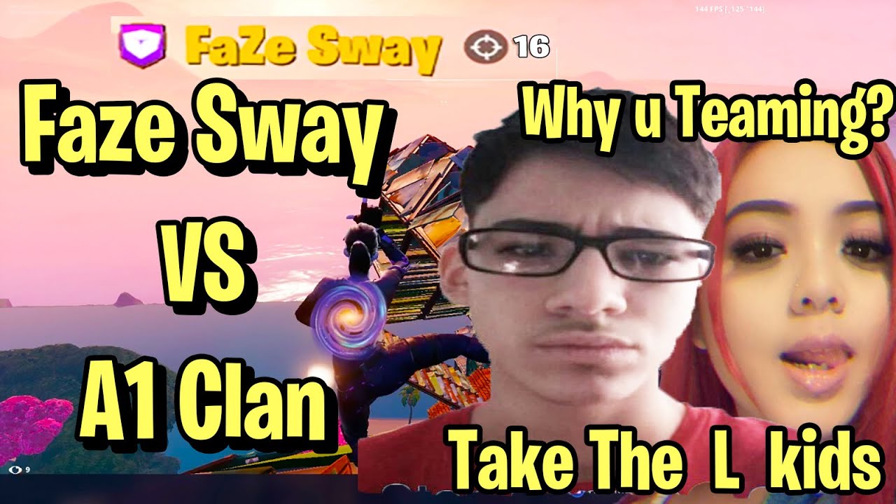 These Pro Players Teamed on FaZe Sway & His Girlfriend and Got Clapped