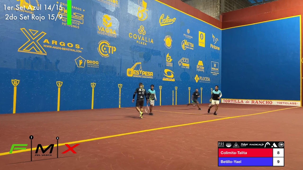 Abierto de Frontenis  Deportivo Potosino  FINAL Talita/Colimita VS Betillo/Yael