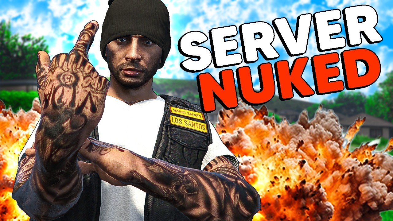 Salty Owner Gets His Server Nuked In GTA RP