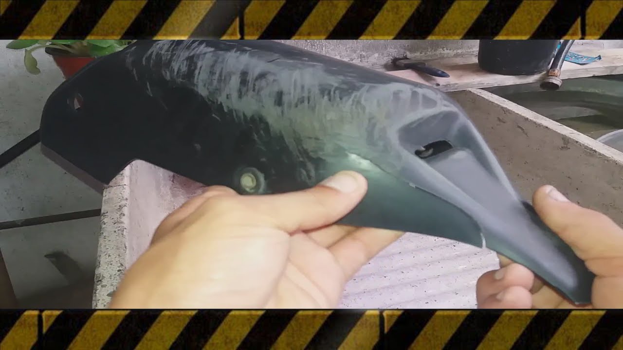 Como reparar rayones o quebraduras de tus plásticos.