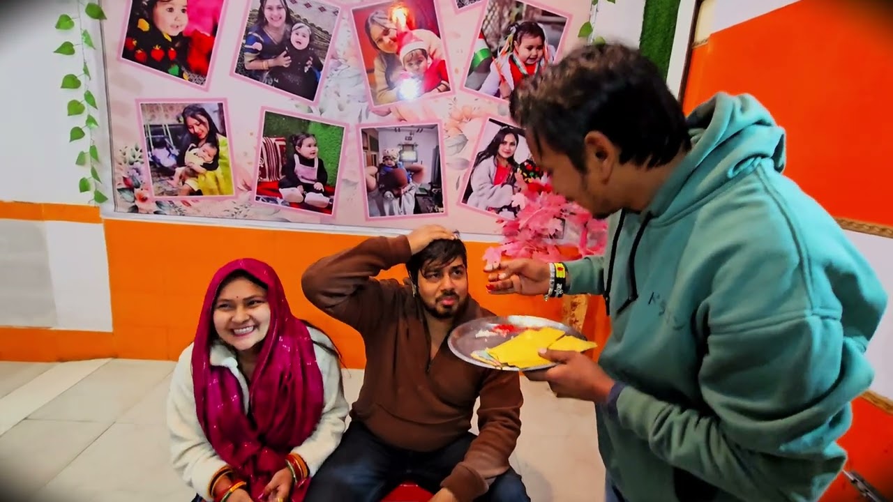 Baby girl Mundan Ceremoney 🥰 #mundan #vlog 