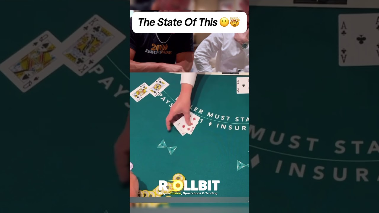 BAD BAD BEAT🤢😭 #vegas #gambling #casino #blackjack #badbeats #betting #degendalt #vegasmatt #dana