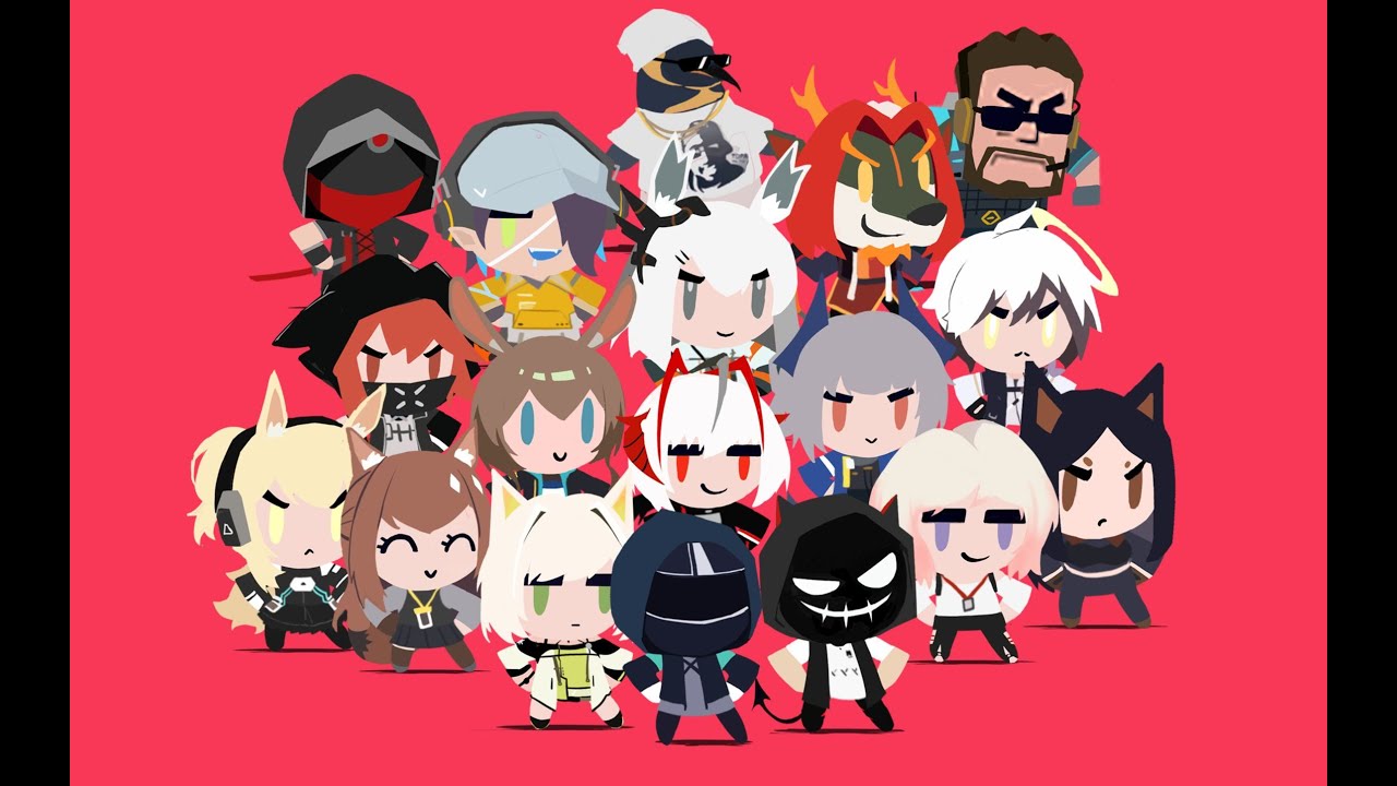 [Arknights][Helltaker Dance] The Whole Gang Dancing