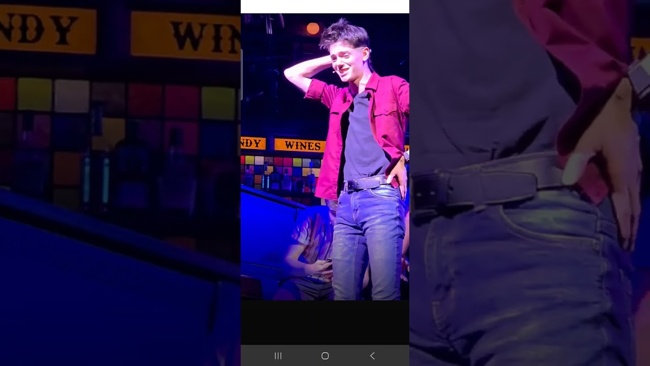 Choir of Man's Luca Crawford singing Adele's song 