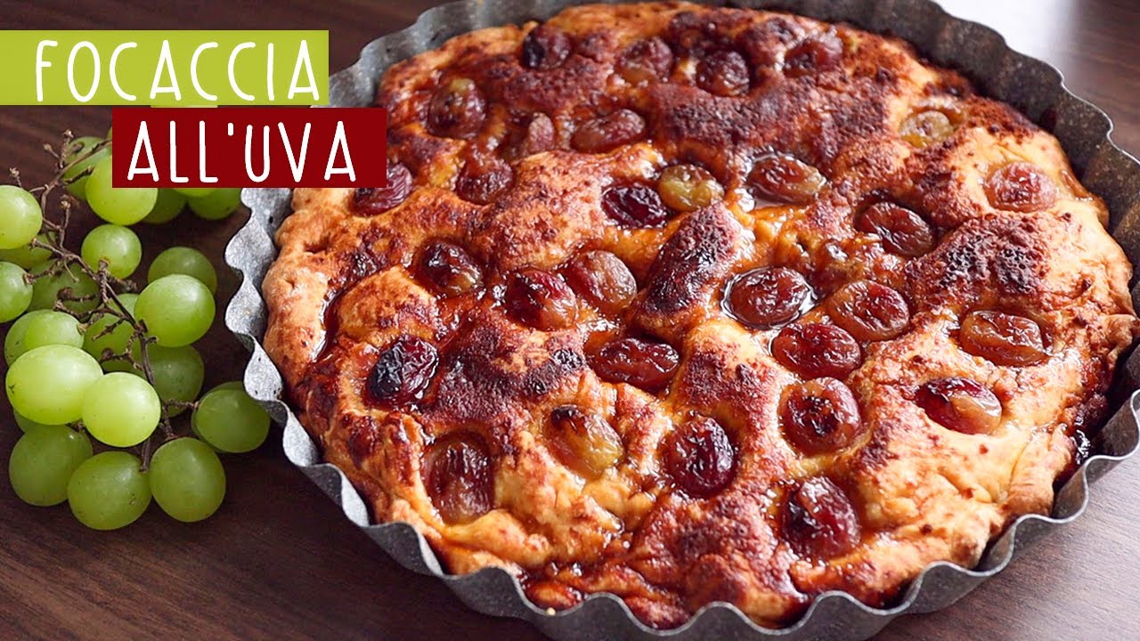 ВИНОГРАД FOCACCIA | РЕЦЕПТ ДРЕВНЕЙ бабушки, быстро и легко