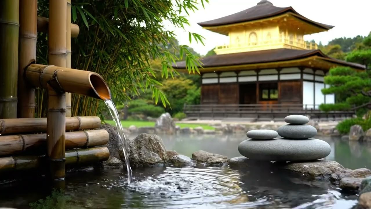 🌿 Tranquil Spring Fountain 💧 Water Tyla Piano | Relax Your Tight End & Sleep Instantly 😴