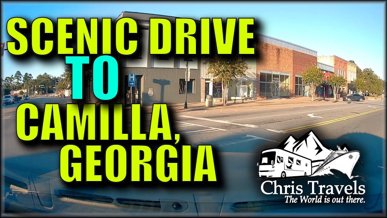 Driving Through Beautiful and Scenic Camilla, Georgia