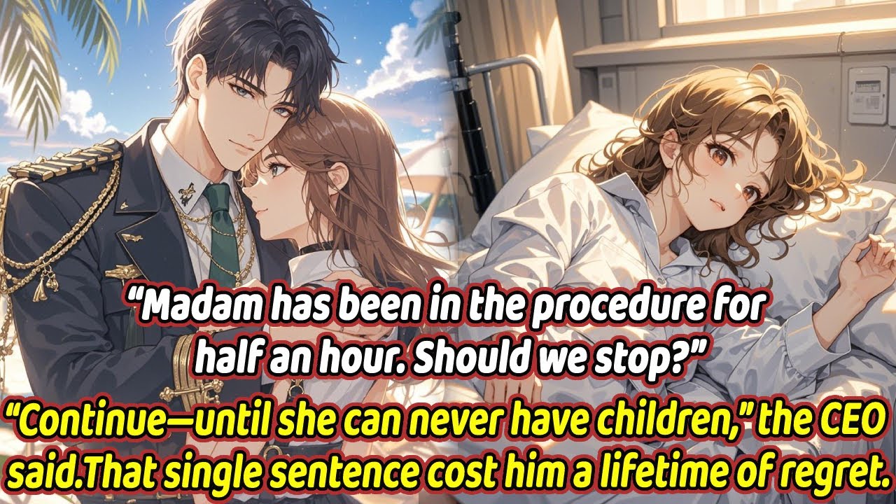 “Madam has been in the procedure for half an hour. Should we stop?”...
