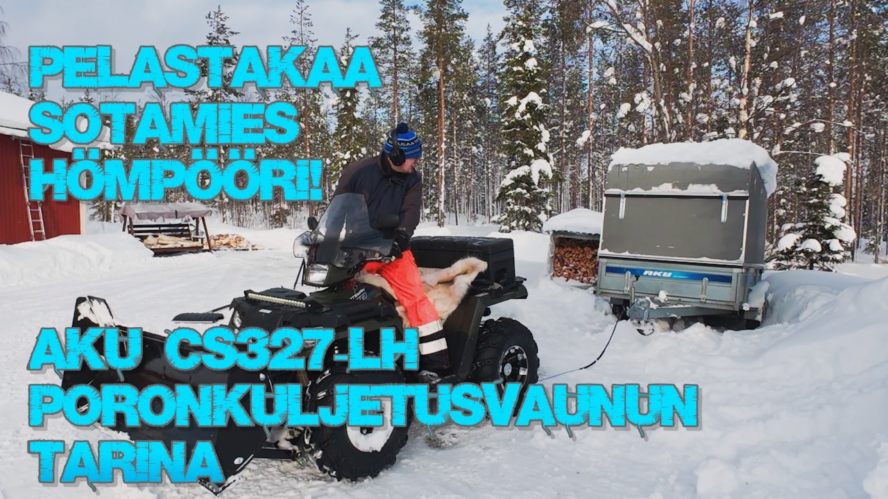 Pelastakaa sotamies Hömpööri! eli AKU CS327 LH  -peräkärryn tarina
