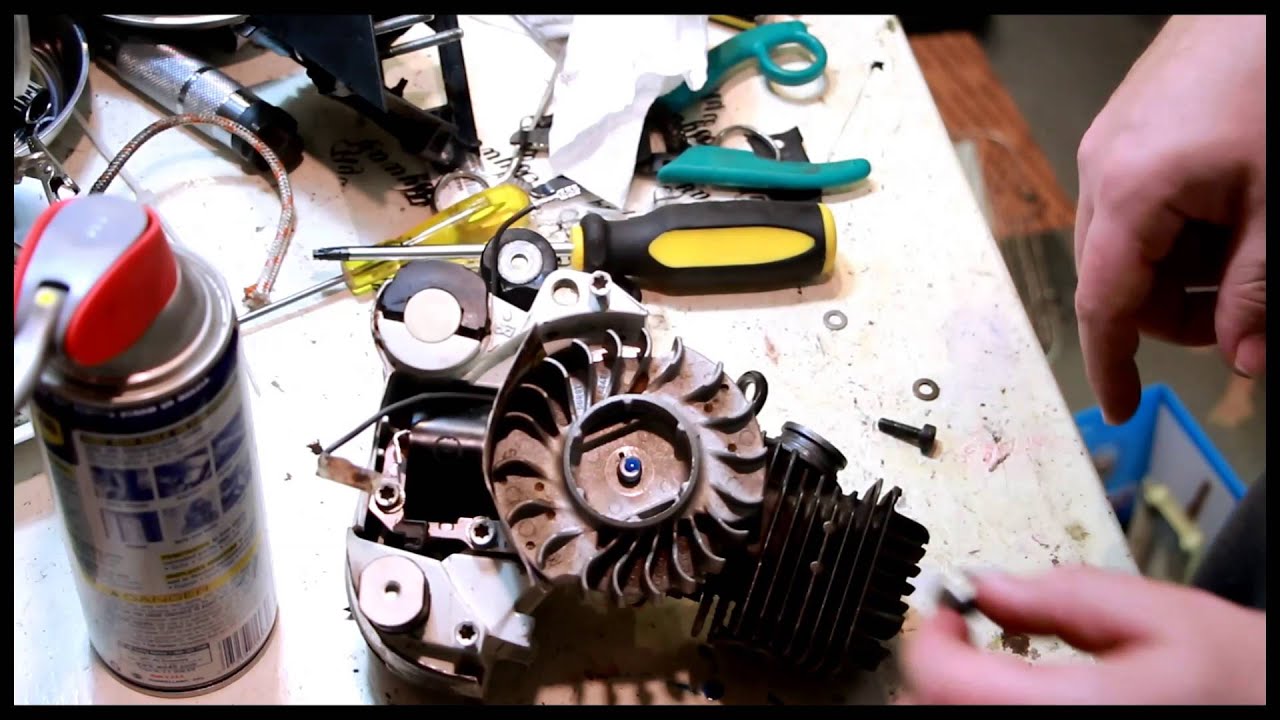 Stihl ms200t dismantling and rebuild part 6 - assembly
