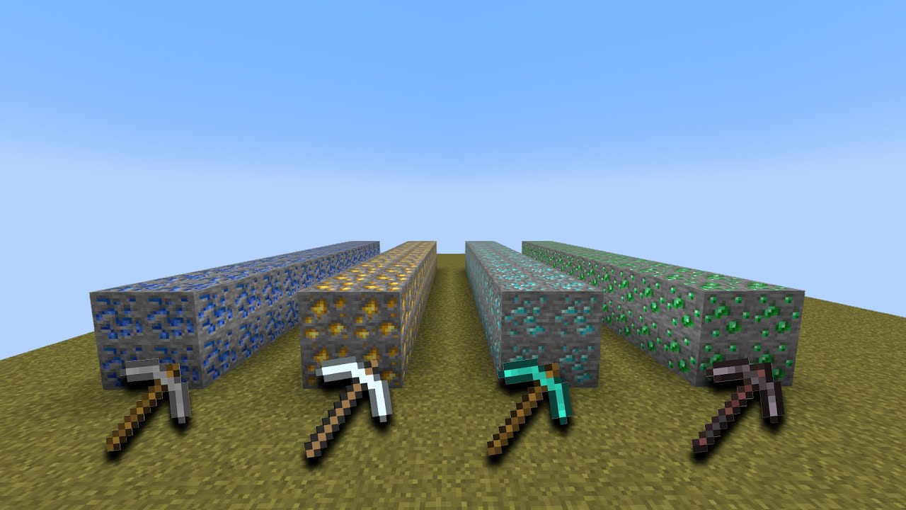 which pickaxe is faster