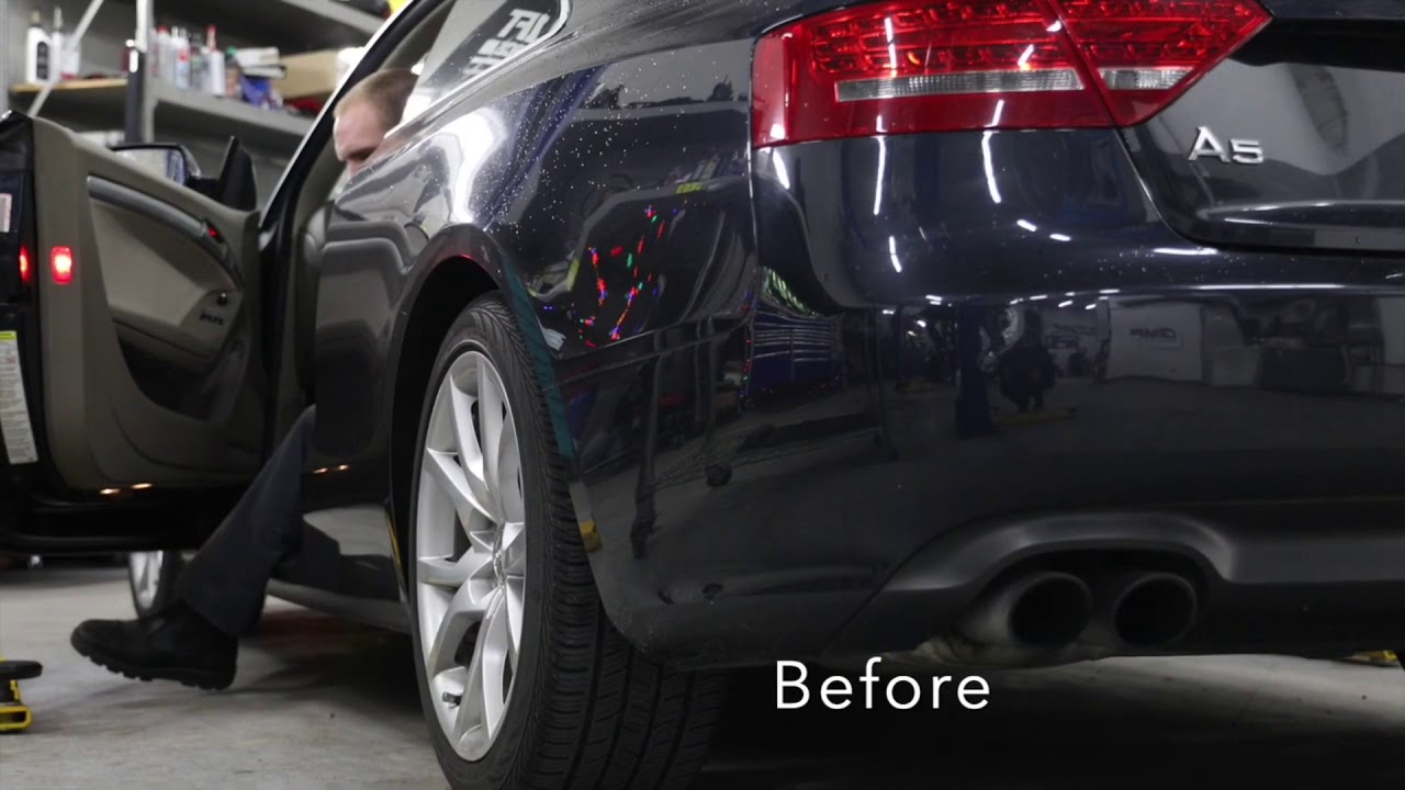 AWE exhaust install on a Audi A5!