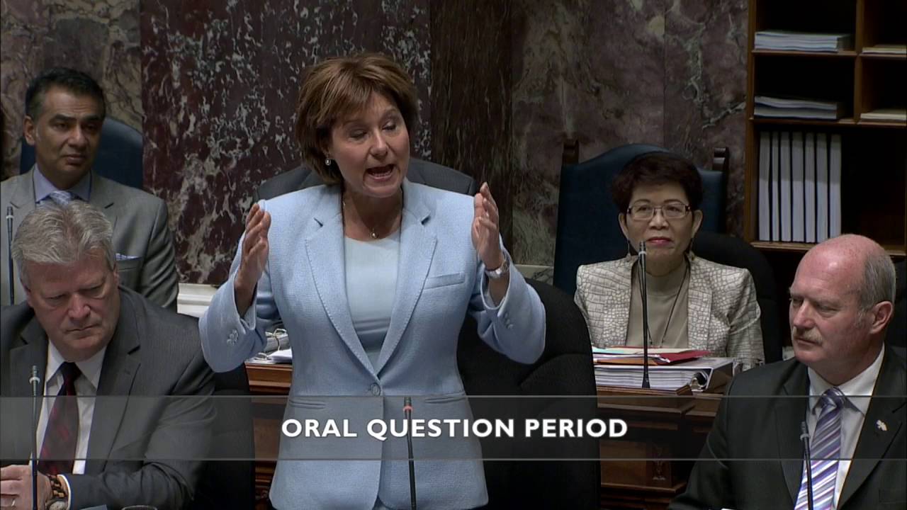 Andrew Weaver questions to the Premier on Climate Action